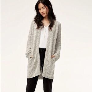 Aritzia Community Gray Vetus Knit Cardigan